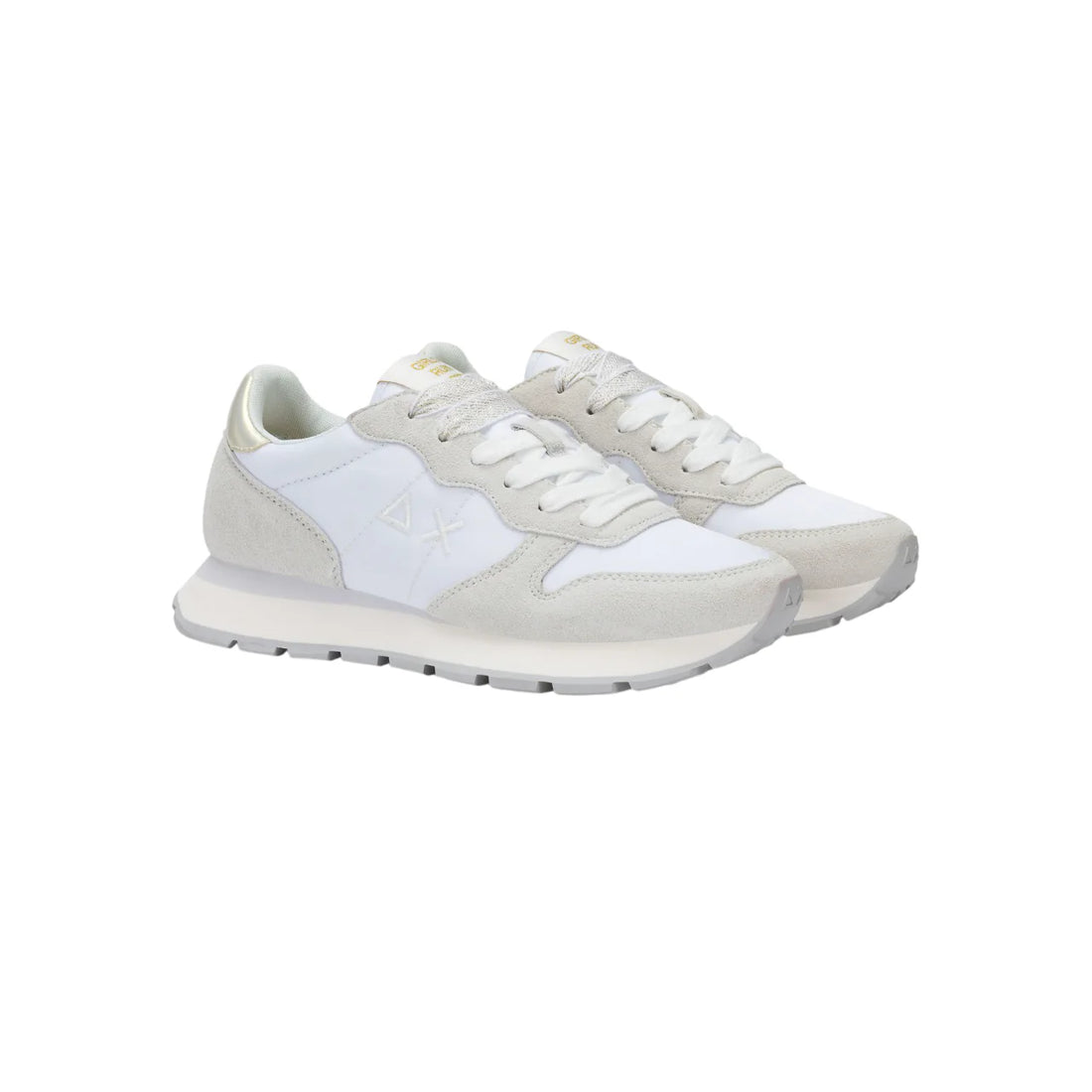 Sun68 sneakers donna Ally Gold Silver bianco