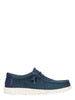 Hey Dude mocassini uomo Wally Stretch Sox blu