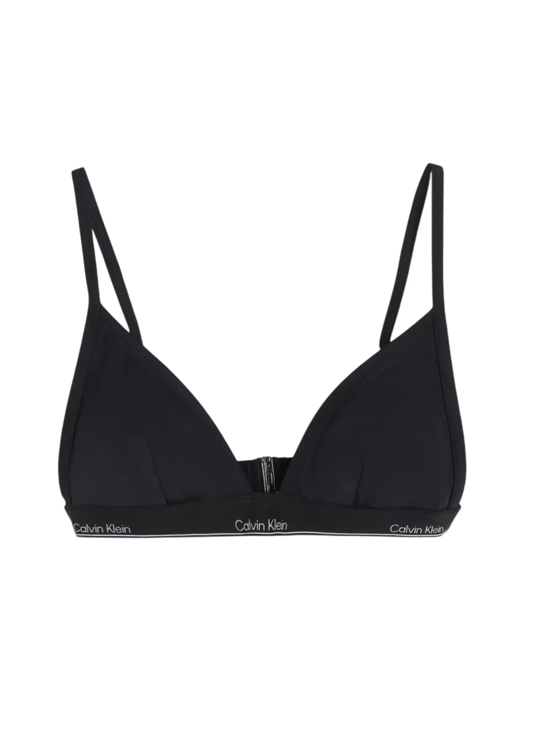 Calvin Klein bikini top donna a triangolo nero