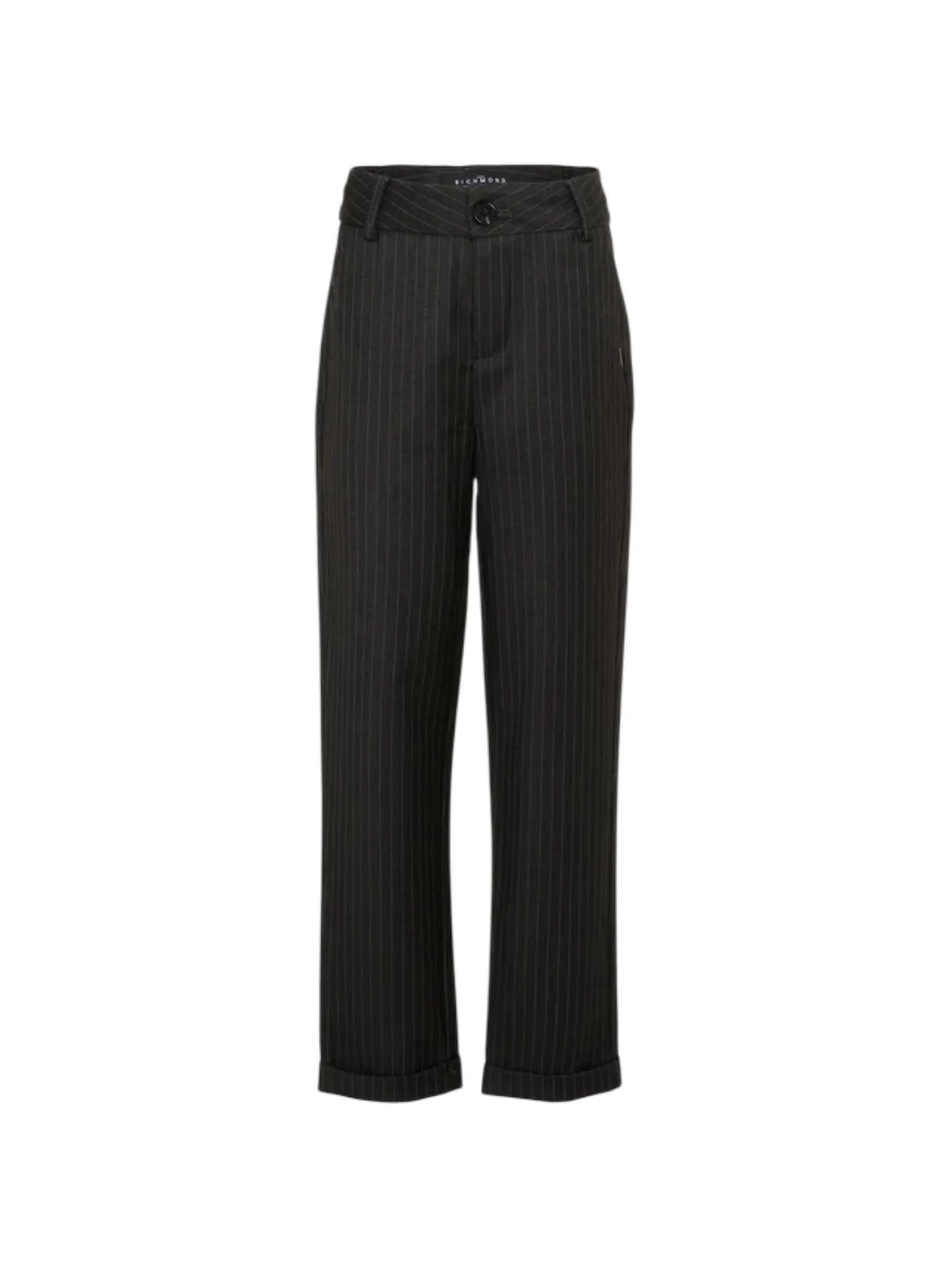John Richmond pantaloni gessati bambino Dligi grigio