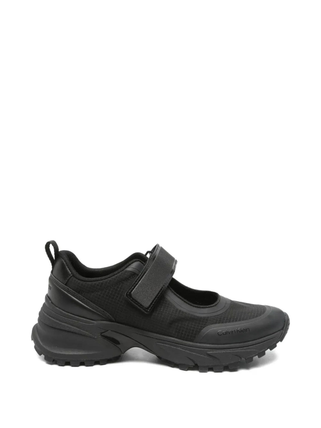 Calvin Klein sneakers donna Hike runner slip on con velcro nero