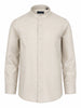 Emanuel Pris camicia alla coreana bambino ecrù