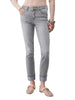 Liu Jo jeans Monroe slim con risvolto gioiello lavaggio grigio