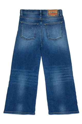 Diesel jeans bambina a palazzo D Argix lavaggio blu J02323-KXBQF K01 DIESEL 