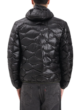 Blauer piumino trapuntato uomo con cappuccio nero 25WBLUC03074-A06355 999 BLAUER
