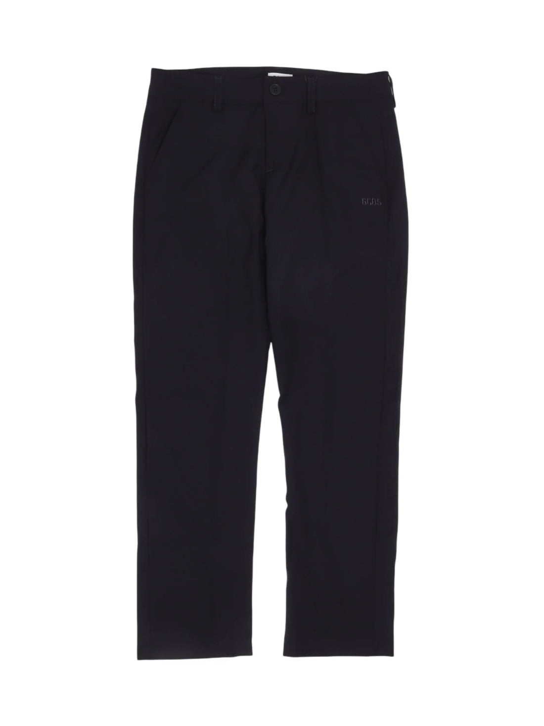 Gcds pantaloni bambino gamba slim blu