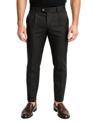 Le Braghe pantaloni uomo slim nero PT007-2546 NERO Le Braghe 