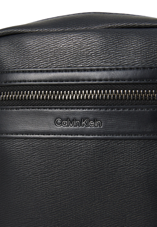 Calvin Klein borsa a tracolla uomo in ecopelle nero