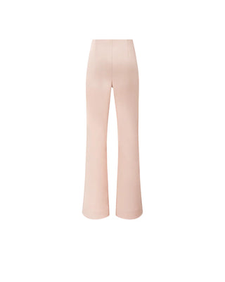 Pinko pantaloni Pinolo flare satin rosa