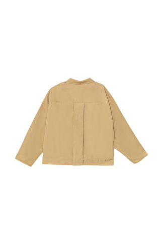 Calvin Klein Jeans giubbino bambino con zip cammello