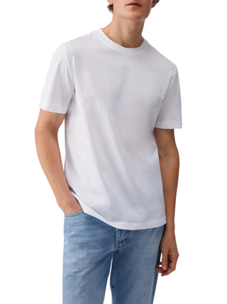 Liu Jo T-shirt uomo manica corta in cotone bianco