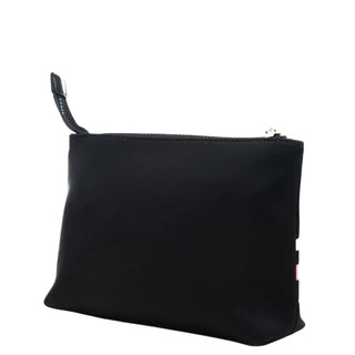 GCDS pochette bambino in nylon con logo nero