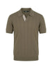 Yes Zee polo uomo in maglia di cotone marrone