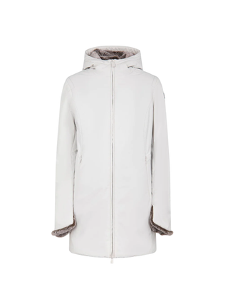 Suns giubbino con cappuccio Marmolada fur color ghiaccio GBS53020D SNOW SUNS 