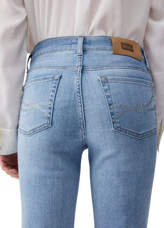 Liu Jo jeans slim cropped Slim lavaggio blu chiaro