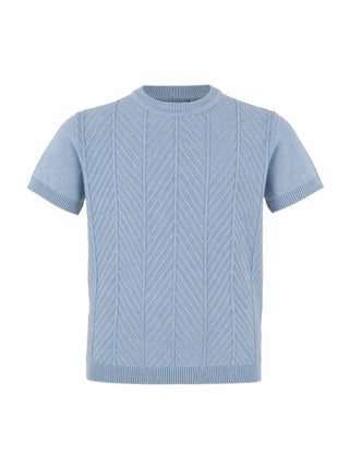 Emanuel Pris maglia bambino manica corta celeste
