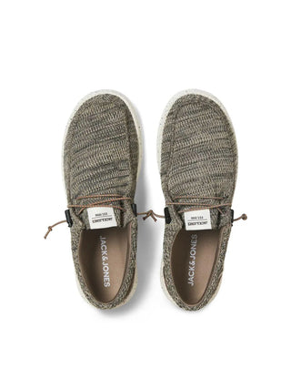 Jack&Jones mocassini uomo Taffy Mesh Loafer tortora