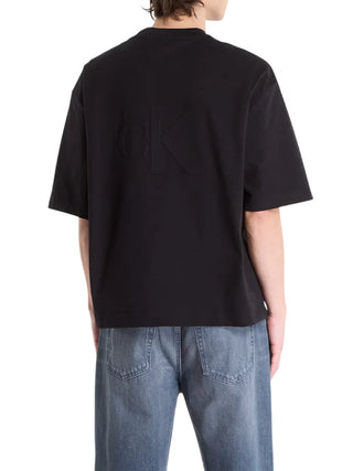 Calvin Klein Jeans T-shirt uomo relaxed fit nero