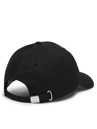 Calvin Klein cappello con visiera unisex con patch logo nero