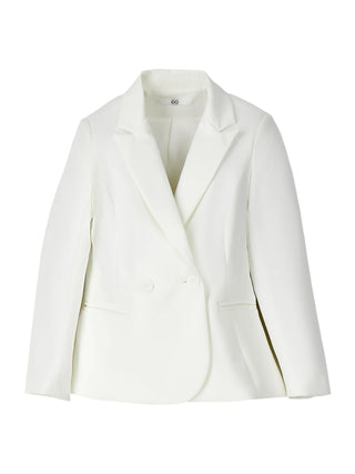 iDo giacca blazer bambina doppiopetto panna