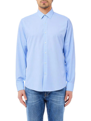 Liu Jo camicia in fantasia slim fit celeste QF5096J4983 M9802 LIU JO 