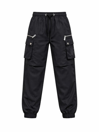 John Richmond pantaloni cargo bambino Mandix nero
