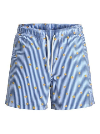 Jack&Jones boxer mare uomo a righe blu bianco