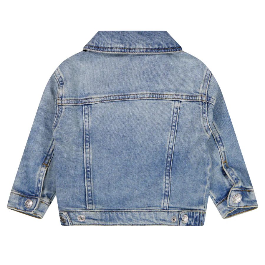 Calvin Klein Jeans giubbino neonato in denim lavaggio medio