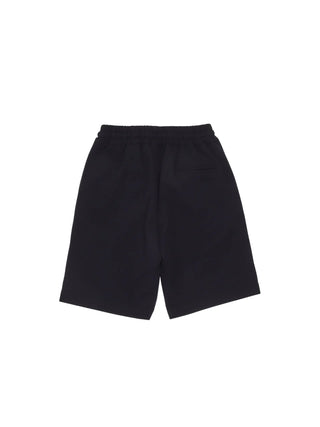 Gcds bermuda bambino con coulisse nero