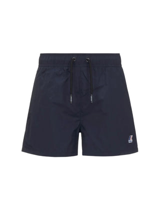 K-way boxer mare bambino in nylon blu
