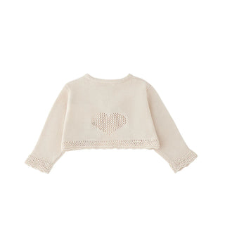 iDo cardigan crop neonata beige