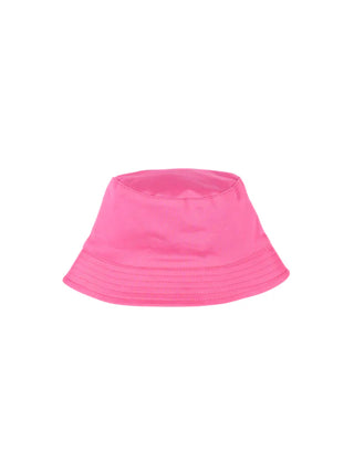 Moschino cappello alla pescatora neonato con orsetto fucsia