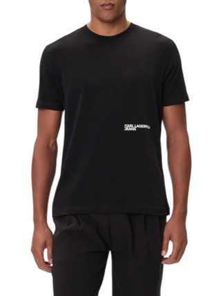 Karl Lagerfeld Jeans T-shirt manica corta nero A4M17027 999 KARL LAGERFELD 
