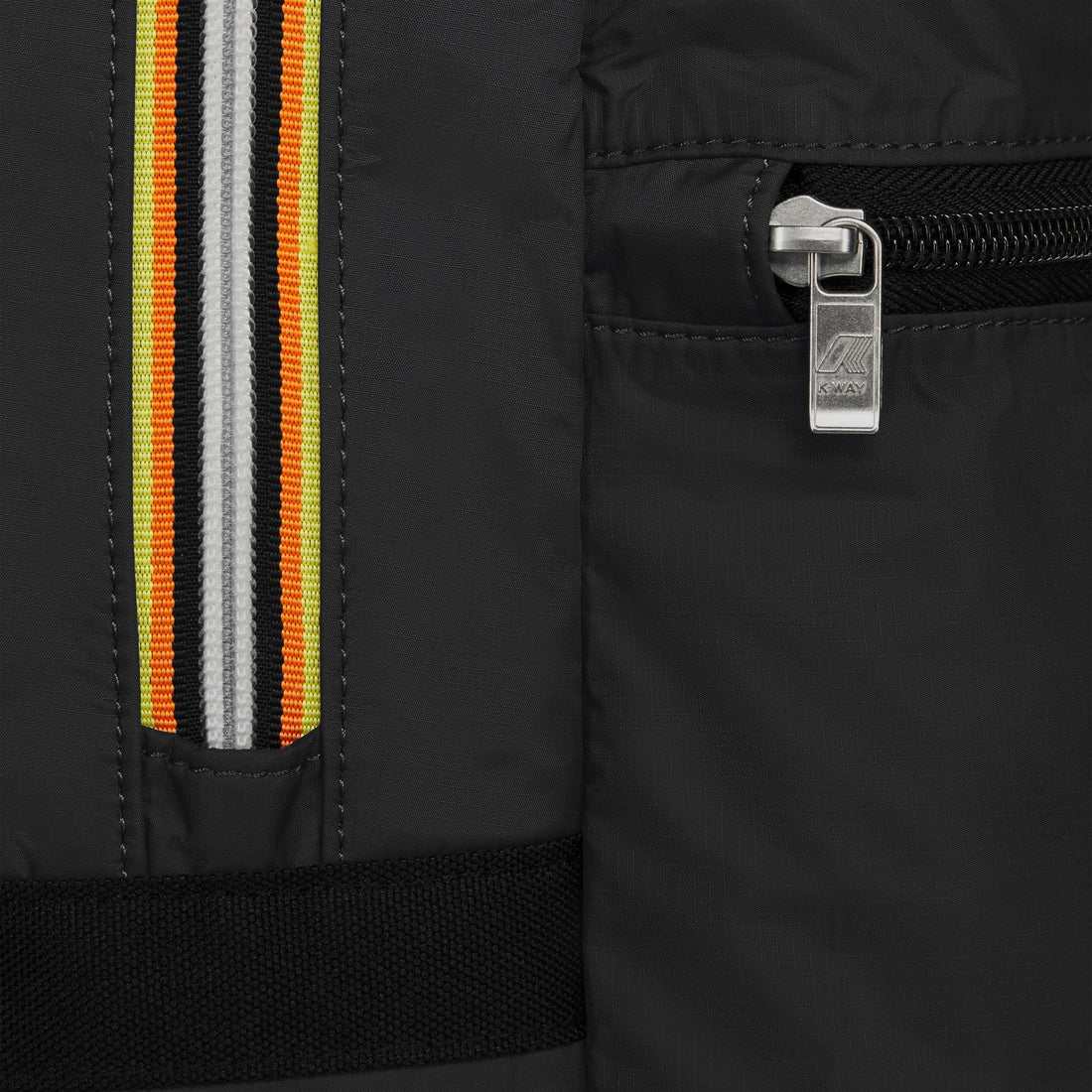K-Way zaino Laon unisex in nylon nero