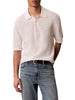 Calvin Klein Jeans polo uomo manica corta panna