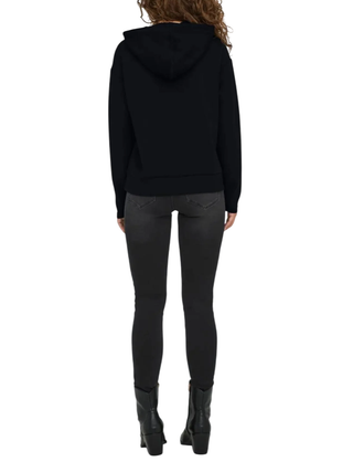 Only felpa con cappuccio Onlfancy nero 15303838 BLACK-PEARL STRINGS ONLY