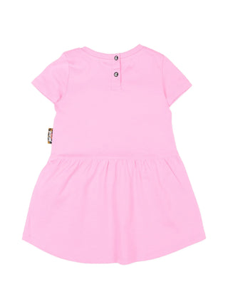 Just Cavalli abito neonata Akkay con logo rosa