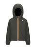 K-Way piumino reversibile p.jack verde nero
