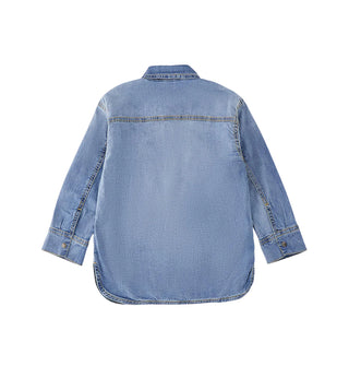 iDo camicia di jeans bambino lavaggio medio