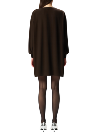 Pinko abito corto Sfumato con cintura marrone 105586-A2QW M04 PINKO