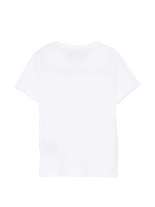 John Richmond T-shirt bambina Loceni con logo bianco