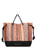 Me Fui borsa mare donna in fantasia arancio