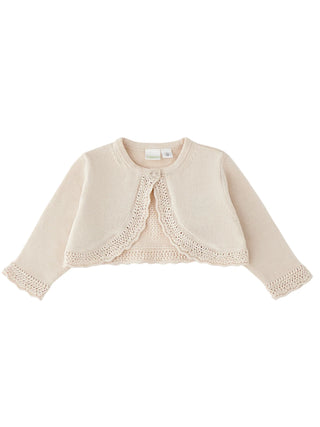 iDo cardigan crop neonata beige