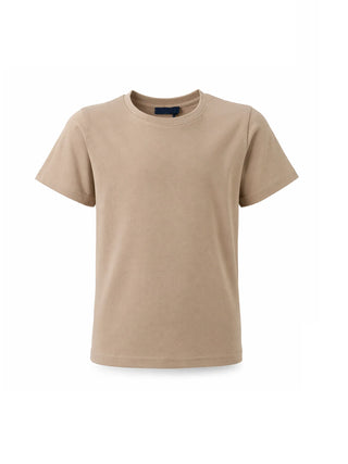 Emanuel Pris T-shirt bambino in filo di Scozia beige