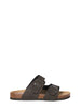 Jack&Jones ciabatte uomo con fascette marrone