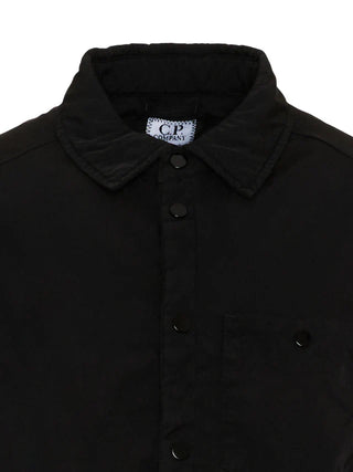 C.P. Company giubbino imbottito bambino in nylon nero
