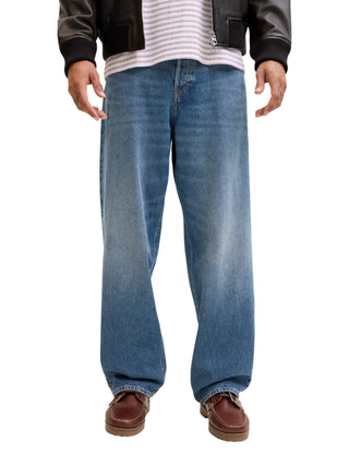 Jack&Jones jeans uomo Loose Eddie lavaggio blu