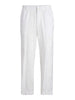Jack&Jones pantaloni uomo in lino Loose fit bianco