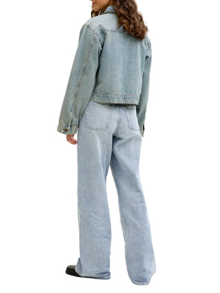 Jjxx jeans donna wide leg lavaggio blu chiaro