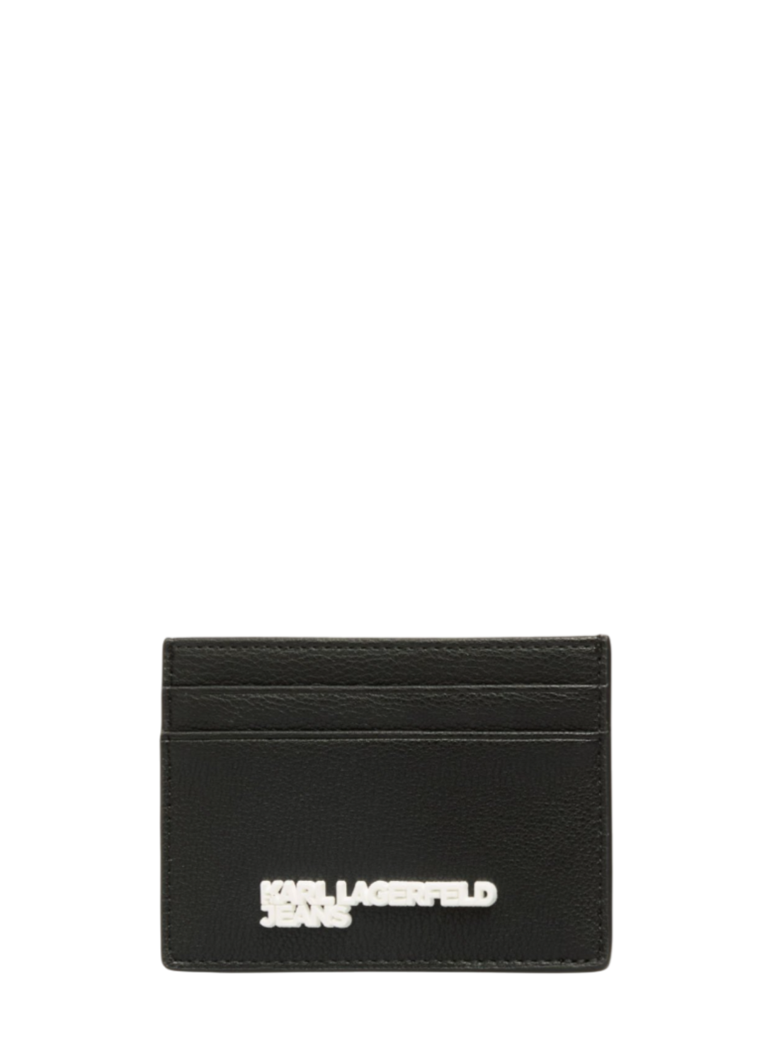 Karl Lagerfeld Jeans portacarte in ecopelle nero